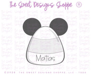 Cake Pop Maker - Theme Park Chunky Candy Corn - Cake Pop Maker Set ( Cutter & Pusher) - The Sweet Designs Shoppe - TSDS - - ALL,Cake Pop,cakepop,Food,Food & Beverages,Food and Beverage,halloween,mouse,Popper,Promocode,STL,Theme Park,Theme park Snack,trick or treat
