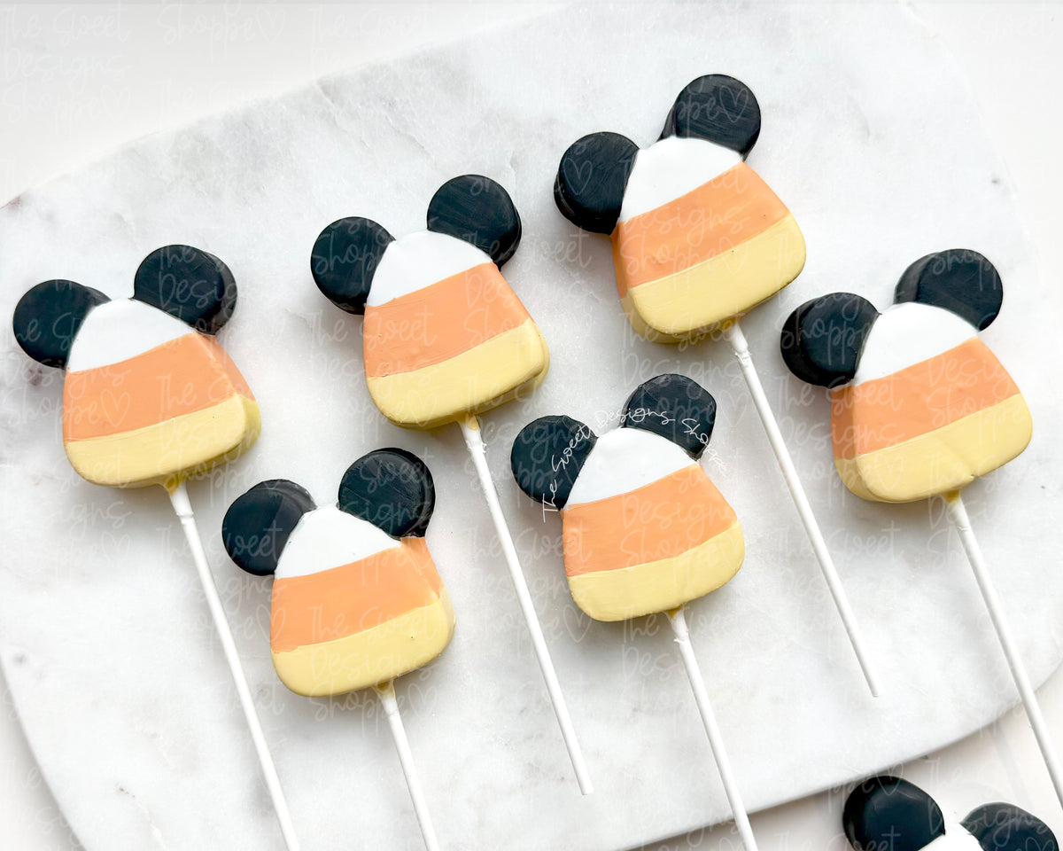 Cake Pop Maker - Theme Park Chunky Candy Corn - Cake Pop Maker Set ( Cutter & Pusher) - The Sweet Designs Shoppe - TSDS - - ALL,Cake Pop,cakepop,Food,Food & Beverages,Food and Beverage,halloween,mouse,Popper,Promocode,STL,Theme Park,Theme park Snack,trick or treat