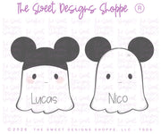 Cake Pop Maker - Theme Park Chunky Ghost - Cake Pop Maker Set ( Cutter & Pusher) - The Sweet Designs Shoppe - TSDS - - ALL,Boo,Cake Pop,cakepop,halloween,mouse,Popper,Promocode,STL,Theme Park,Theme park Snack