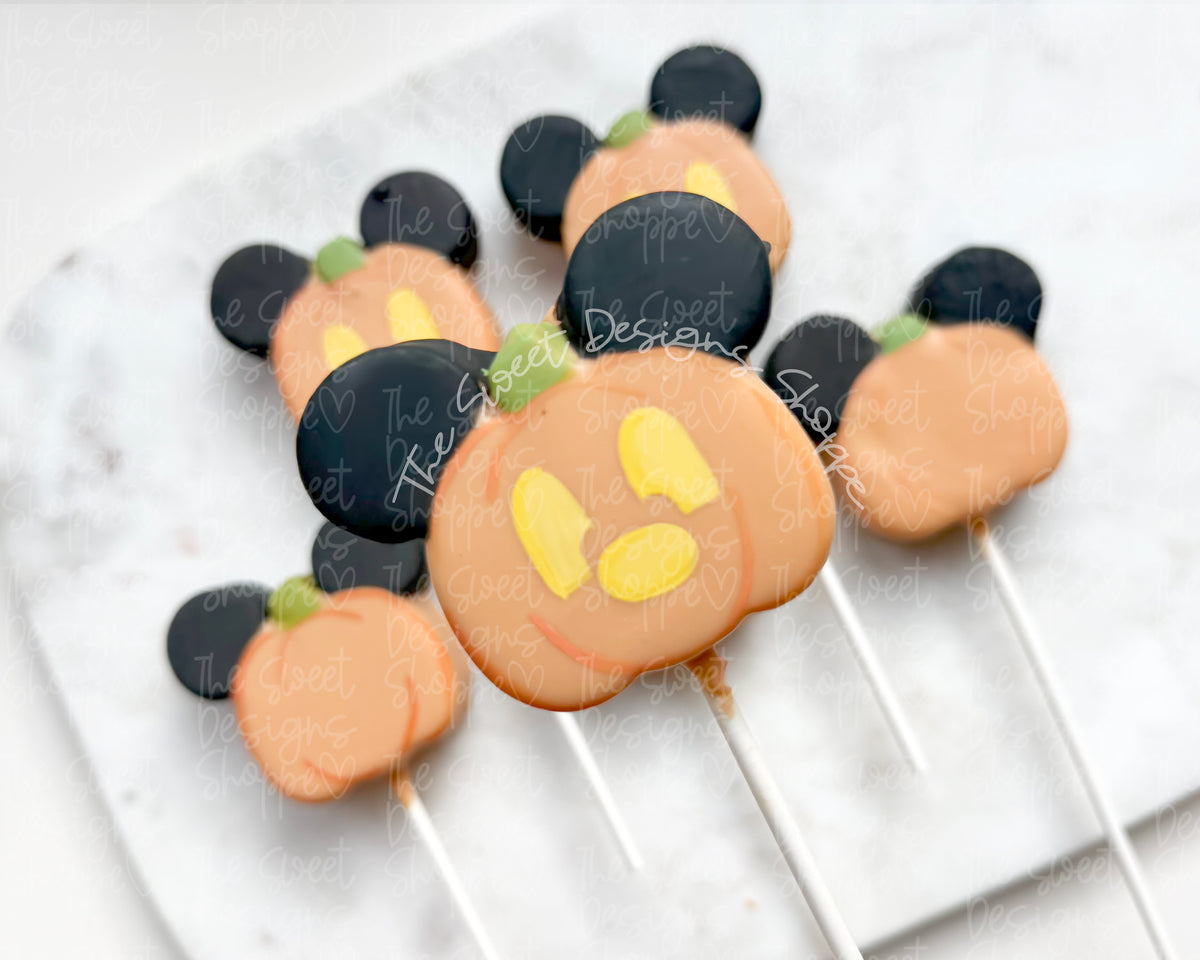 Cake Pop Maker - Theme Park Chunky Pumpkin - Cake Pop Maker Set ( Cutter & Pusher) - The Sweet Designs Shoppe - TSDS - - ALL,Cake Pop,cakepop,Fall,Food,Food & Beverages,Food and Beverage,halloween,mouse,Popper,Promocode,STL,Theme Park,Theme park Snack