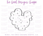 Cake Pop Maker - Turkey Frosted Cracked - Cake Pop Maker Set ( Cutter & Pusher) - The Sweet Designs Shoppe - TSDS - - ALL,Animal,Animals,Cake Pop,cakepop,new,Popper,Promocode,STL,thanksgiving