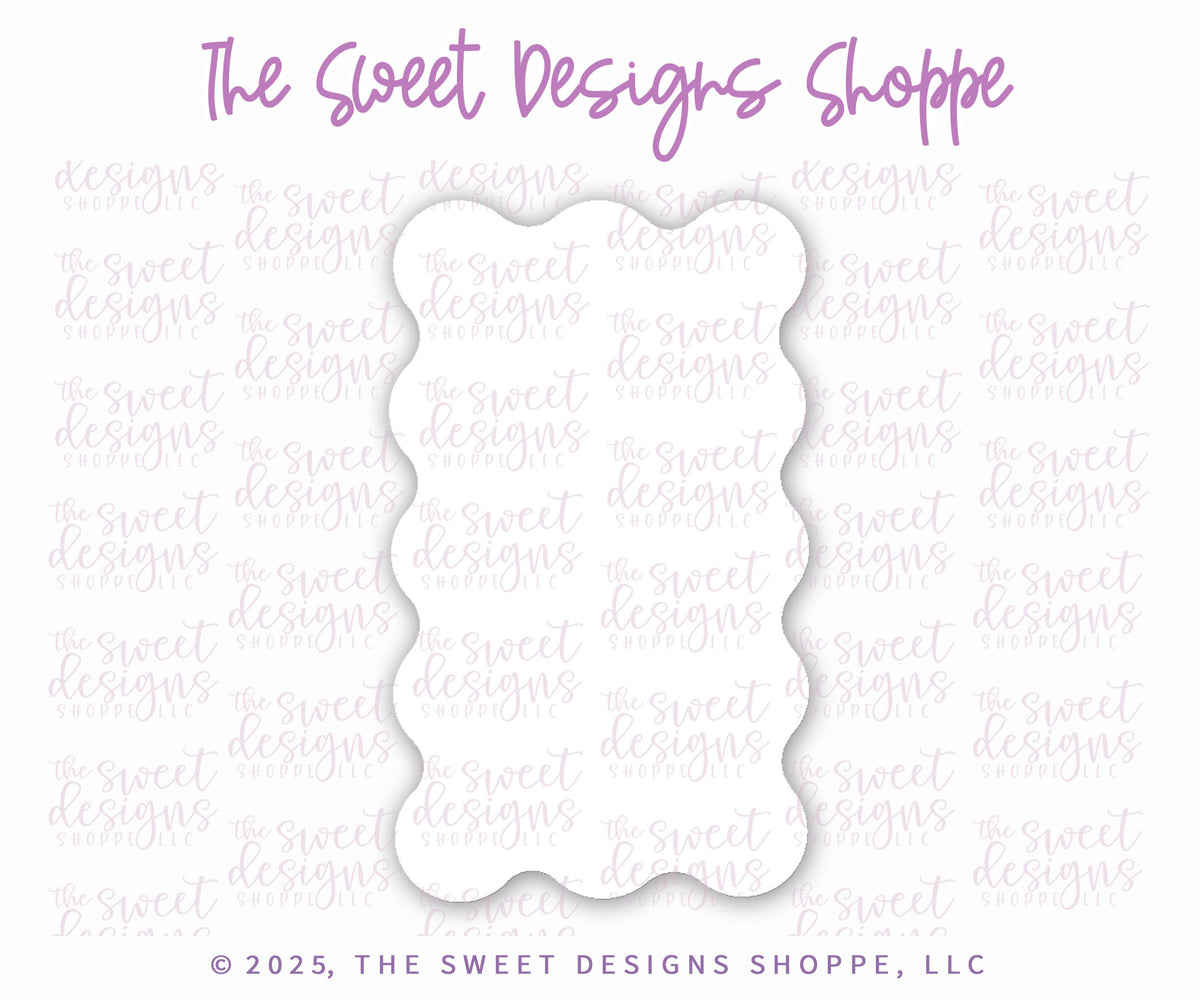 Cake Pop Maker - Wavy Rectangular Plaque - Cake Pop Maker Set ( Cutter & Pusher) - The Sweet Designs Shoppe - TSDS - - ALL,Baby,babyshower,back to school,basic,Basic Shapes,BasicShapes,Bridal,Bridal Shower,BTS,Cake Pop,cakepop,Christmas,Christmas / Winter,dad,Fall,halloween,Love,MOM,mother,mothers,Mothers Day,Popper,Promocode,School,School / Graduation,STL,Teacher Appreciation,thanksgiving,valentine,Valentine's,Wedding,Wedding Favors