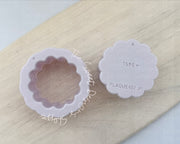 Cake Pop Maker - Wavy Round Plaque - Cake Pop Maker Set ( Cutter & Pusher) - The Sweet Designs Shoppe - TSDS - - ALL,Baby,babyshower,back to school,basic,Basic Shapes,BasicShapes,Bridal,Bridal Shower,BTS,Cake Pop,cakepop,Christmas,Christmas / Winter,dad,Fall,halloween,Love,MOM,mother,mothers,Mothers Day,Popper,Promocode,School,School / Graduation,STL,Teacher Appreciation,thanksgiving,valentine,Valentine's,Wedding,Wedding Favors