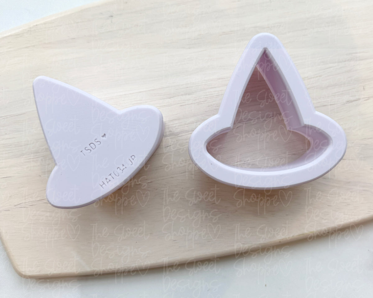 Cake Pop Maker - Witch Hat Frosted Cracker - Cake Pop Maker Set ( Cutter & Pusher) - The Sweet Designs Shoppe - TSDS - - ALL,Cake Pop,cakepop,halloween,Popper,Promocode,STL,Witch,witch hat