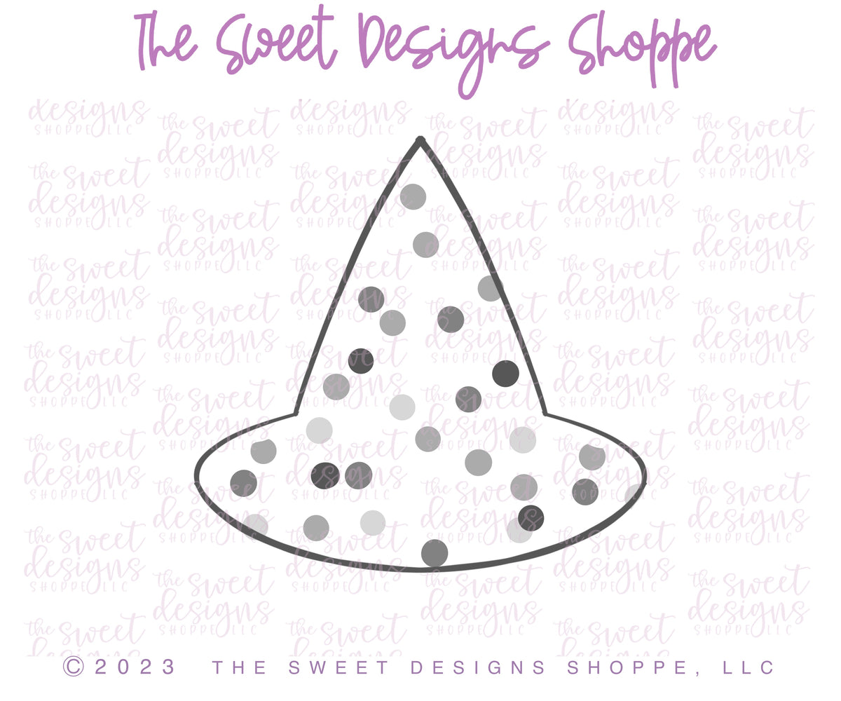 Cake Pop Maker - Witch Hat Frosted Cracker - Cake Pop Maker Set ( Cutter & Pusher) - The Sweet Designs Shoppe - TSDS - - ALL,Cake Pop,cakepop,halloween,Popper,Promocode,STL,Witch,witch hat