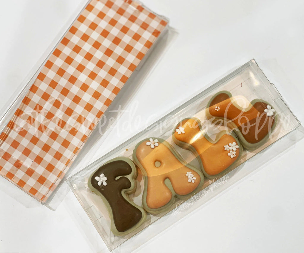 Clear Boxes - Clear Boxes - Size: 2-3/8" x 6-1/2" x 5/8" ( W, L, H) - (Set of 25 Boxes) - The Sweet Designs Shoppe - TSDS - - ALL,box,Boxes,Clear Boxes,Pack,Packaging,Packaging Supplies,PET,Promocode,toolbox