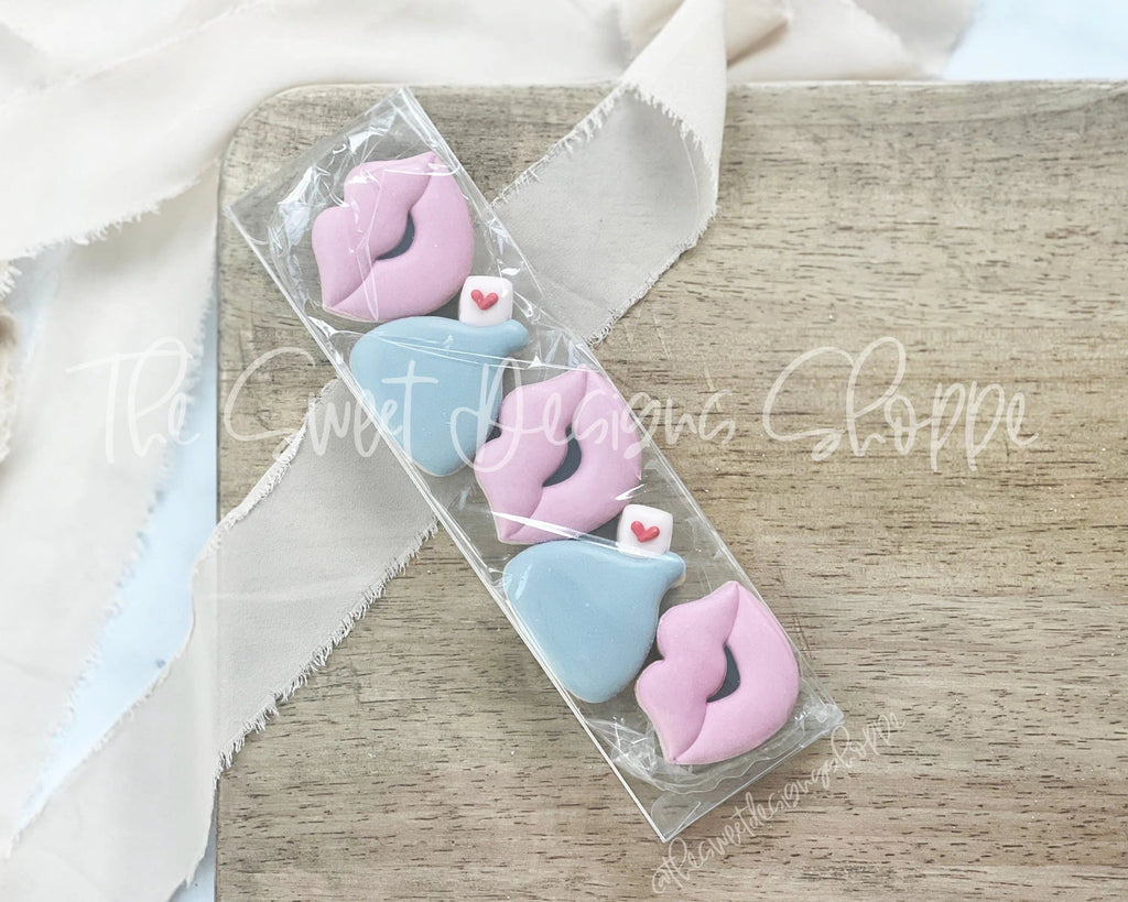 Clear Boxes - Clear Boxes - Size: 2-3/8" x 8-3/8" x 5/8" ( W, L, H) - (Set of 25 Boxes) - The Sweet Designs Shoppe - TSDS - - ALL,box,Boxes,Clear Boxes,Pack,Packaging,Packaging Supplies,PET,Promocode,toolbox