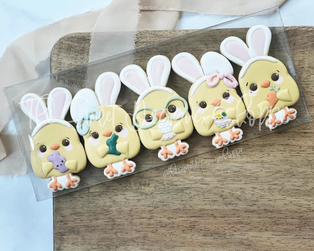 Clear Boxes - Clear Boxes - Size: 5" x 12" x 5/8" ( W, L, H) - (Set of 25 Boxes) - The Sweet Designs Shoppe - TSDS - - ALL,box,Boxes,Clear Boxes,Pack,Packaging,Packaging Supplies,PET,Promocode,toolbox