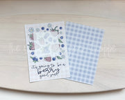 Cookie Card - Cookie Card : "berry good year" - Size: 3.5" x 5" - Set of 25 - Sturdy Card Stock (Heavyweight 18pt ) - The Sweet Designs Shoppe - TSDS - - ALL,back to school,BTS,Cookie Card,Promocode,School,School / Graduation,Teacher,Teacher Appreciation