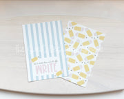 Cookie Card - Cookie Card : "Let's start this school off WRITE" - Size: 3.5" x 5" - Set of 25 - Sturdy Card Stock (Heavyweight 18pt ) - The Sweet Designs Shoppe - TSDS - - ALL,back to school,BTS,Cookie Card,Promocode,School,School / Graduation,Teacher,Teacher Appreciation