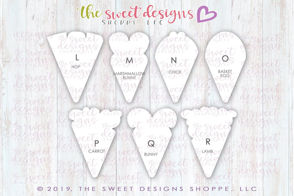 Cookie Cutters - 11.5" Easter Platter Set - Cookie Cutter(s) - The Sweet Designs Shoppe - TSDS - - ALL,Cookie Cutter,Easter,Easter / Spring,Promocode,regular sets,set,STL