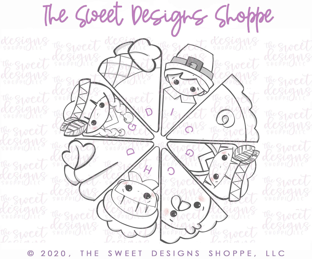 Cookie Cutters - 11.5" Holiday 2019 Platter Set - Cookie Cutter - Set of 11 - The Sweet Designs Shoppe - TSDS - - ALL,Christmas,Christmas / Winter,Christmas Cookies,Cookie Cutter,Fal,Fall / Thanksgiving,Fall Halloween,Halloween,Halloween / Fall / Thanksgiving,Halloween set,Halloween Sets,Promocode,regular sets,set,STL,thanksgiving