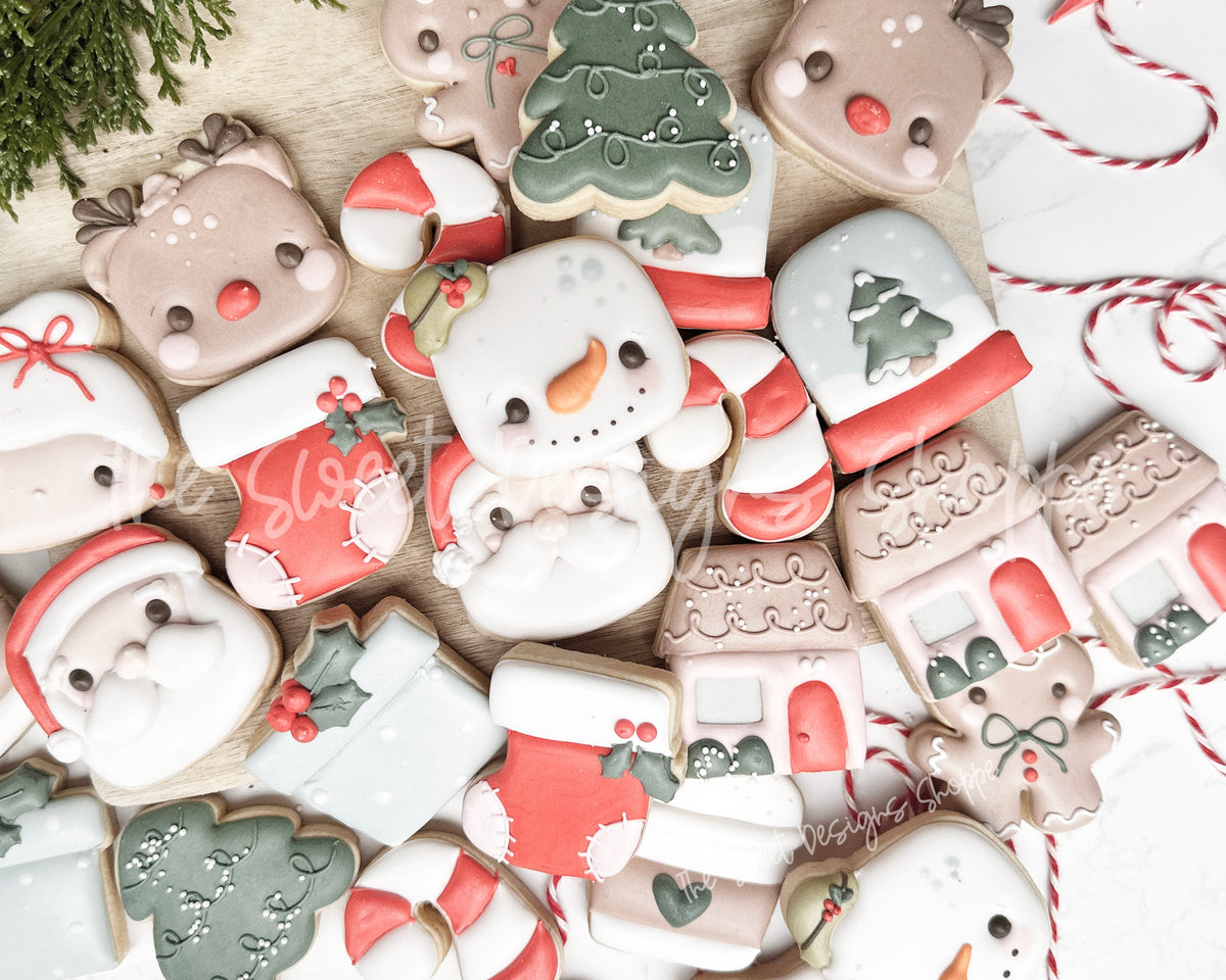 Cookie Cutters - 12 Days of Chunky Christmas - Cookie Cutters Set - Set of 12 - Cookie Cutters - The Sweet Designs Shoppe - TSDS - - advent,Advent Calendar,ALL,Candy,CandyCane,Christmas,Christmas / Winter,Christmas Cookies,Christmas Tree,claus,clause,Cookie Cutter,cookies for Santa,Gift,Gifts,Ginger boy,ginger bread,Ginger girl,Gingerboy,gingerbread,gingerbread man,GingerHouse,Mini Sets,Mrs Claus,MRS Clause,MrsClaus,MrsClausFace,Promocode,regular sets,Reindeer,Rudolph,Rudolphs,Santa,Santa Claus,Santa Face,