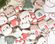 Cookie Cutters - 12 Days of Chunky Christmas - Cookie Cutters Set - Set of 12 - Cookie Cutters - The Sweet Designs Shoppe - TSDS - - advent,Advent Calendar,ALL,Candy,CandyCane,Christmas,Christmas / Winter,Christmas Cookies,Christmas Tree,claus,clause,Cookie Cutter,cookies for Santa,Gift,Gifts,Ginger boy,ginger bread,Ginger girl,Gingerboy,gingerbread,gingerbread man,GingerHouse,Mini Sets,Mrs Claus,MRS Clause,MrsClaus,MrsClausFace,Promocode,regular sets,Reindeer,Rudolph,Rudolphs,Santa,Santa Claus,Santa Face,