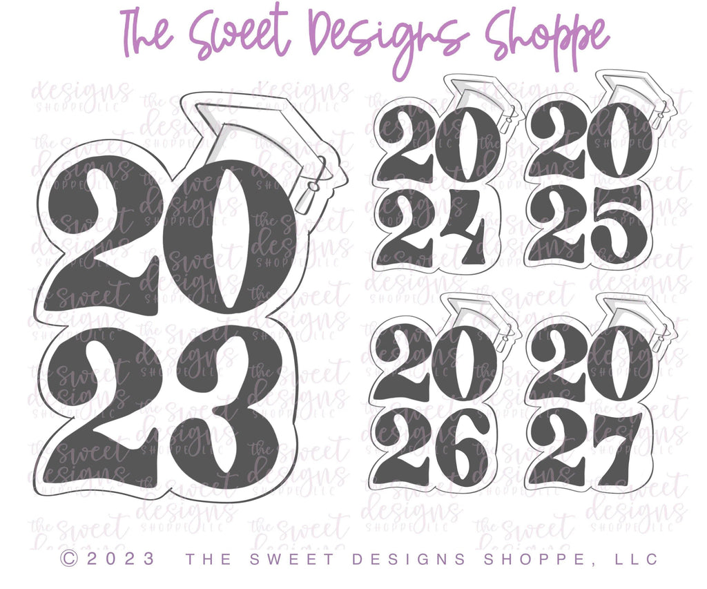 Cookie Cutters - 2020 Something Plaque - Cookie Cutter - The Sweet Designs Shoppe - TSDS - - ALL,back to school,Cookie Cutter,Grad,Graduation,graduations,Plaque,Plaques,PLAQUES HANDLETTERING,Promocode,schoo,School,School / Graduation,school supplies,STL