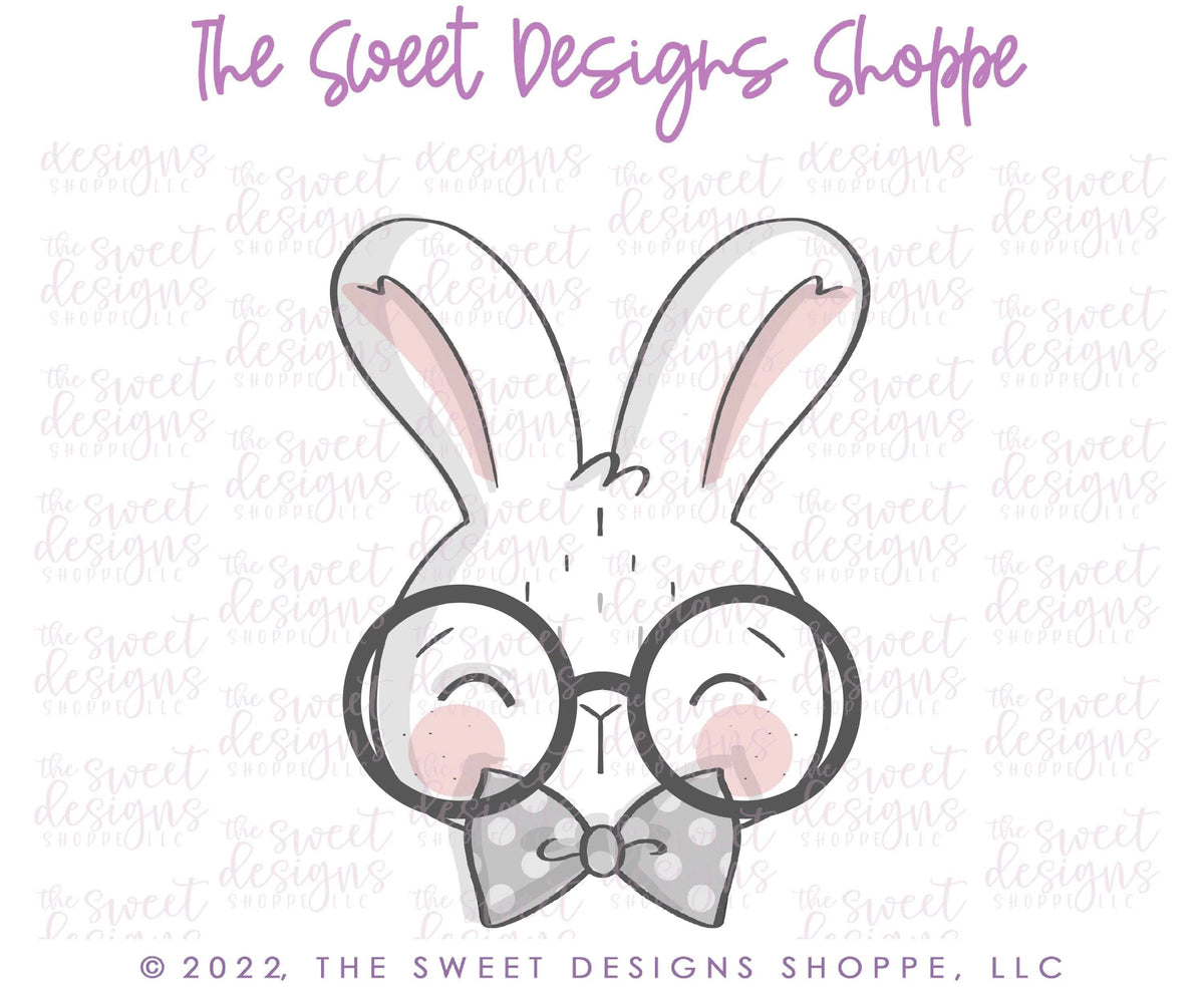 Cookie Cutters - 2022 Bunny Face - Cookie Cutter - The Sweet Designs Shoppe - TSDS - - ALL,Animal,Animals,Animals and Insects,bunny,Cookie Cutter,easter,Easter / Spring,Promocode,STL