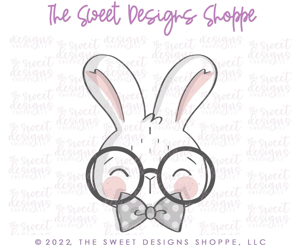 Cookie Cutters - 2022 Bunny Face - Cookie Cutter - The Sweet Designs Shoppe - - ALL, Animal, Animals, Animals and Insects, bunny, Cookie Cutter, easter, Easter / Spring, Promocode