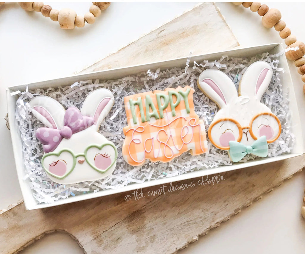 Cookie Cutters - 2022 Girly Bunny Face - Cookie Cutter - Sweet Designs Shoppe - - ALL, Animal, Animals, Animals and Insects, bunny, Cookie Cutter, easter, Easter / Spring, Promocode