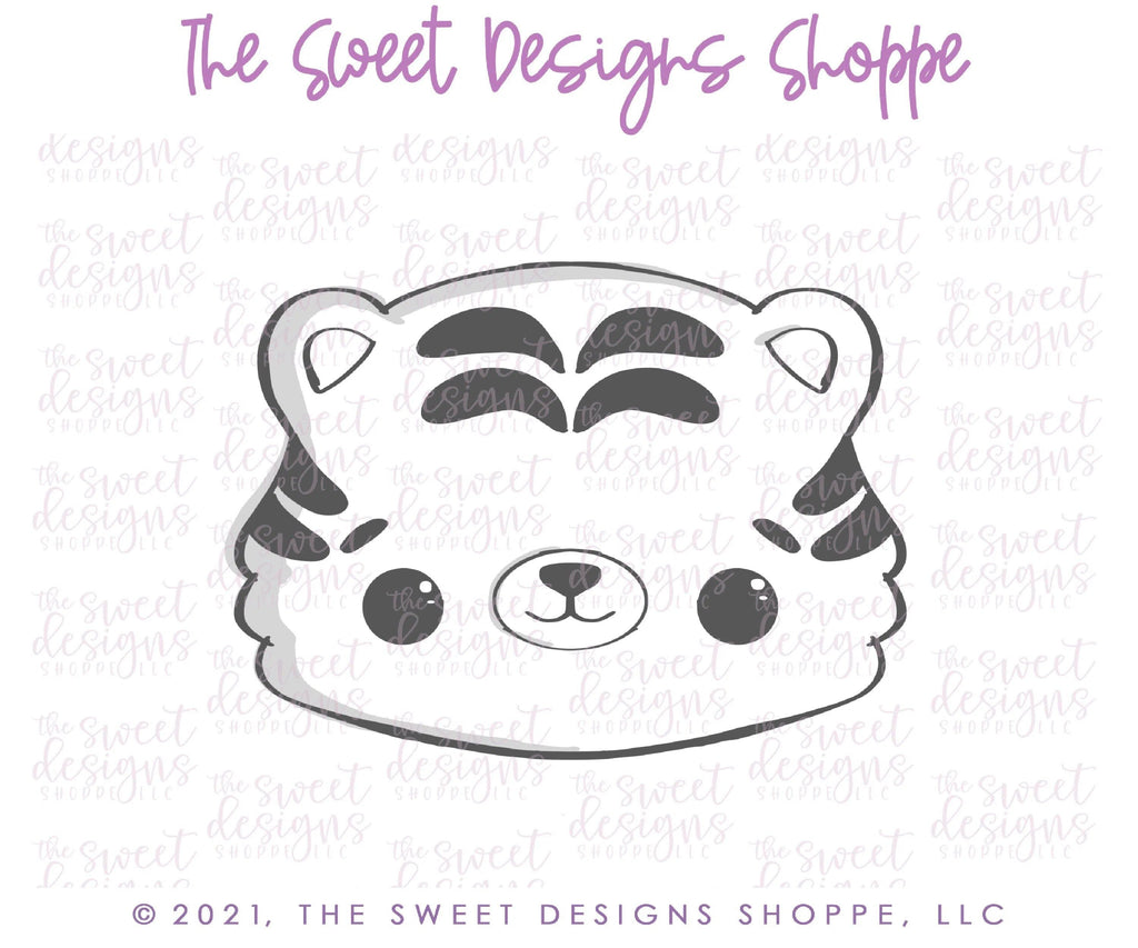 Cookie Cutters - 2022 Tiger Face Lunar New Year - Cookie Cutter - The Sweet Designs Shoppe - TSDS - - ALL,Animal,Animals,Animals and Insects,Chinese New Year,Cookie Cutter,Lunar New Year,Promocode