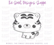 Cookie Cutters - 2022 Tiger Lunar New Year - Cookie Cutter - The Sweet Designs Shoppe - TSDS - - ALL,Animal,Animals,Animals and Insects,Chinese New Year,Cookie Cutter,Lunar New Year,Promocode,STL