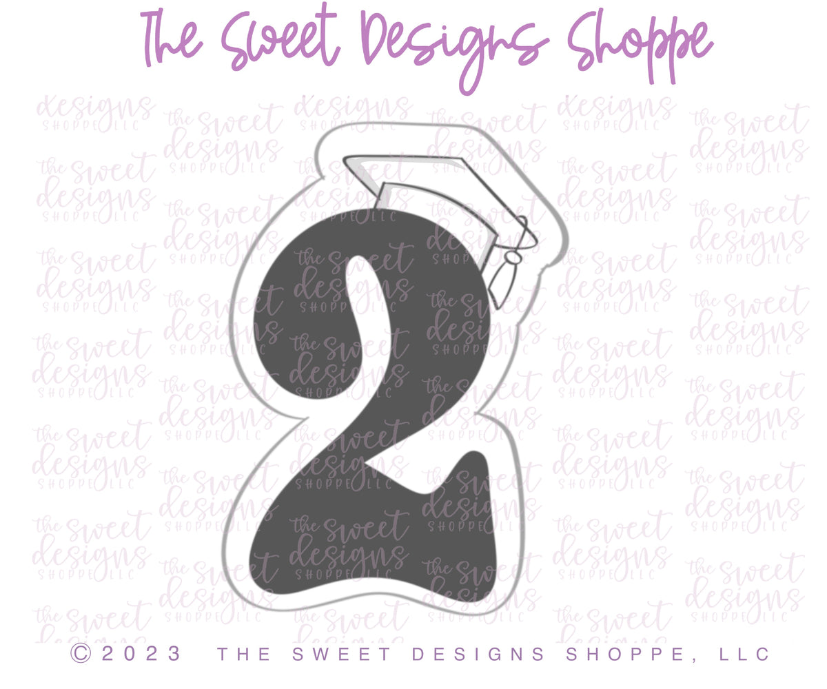 Cookie Cutters - 2026 Graduation Set - Set of 4 - Regular Size- Cookie Cutters - The Sweet Designs Shoppe - TSDS - - ALL,back to school,Cookie Cutter,Grad,Graduation,graduations,Promocode,regular sets,School,School / Graduation,school supplies,set,STL