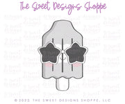 Cookie Cutters - 4th of July Popsicle - Cookie Cutter - The Sweet Designs Shoppe - TSDS - - 4th,4th July,4th of July,ALL,celebration,cone,Cookie Cutter,dad,Father,Fathers Day,Food,Food & Beverages,grandfather,Ice Cream,icecream,Patriotic,Patriotric,pop,popscicle,Promocode,STL,Summer,Sweet,Sweets,USA,valentine,valentines