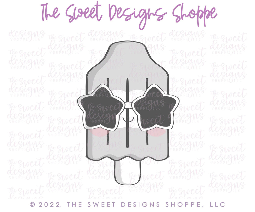 Cookie Cutters - 4th of July Popsicle - Cookie Cutter - The Sweet Designs Shoppe - TSDS - - 4th,4th July,4th of July,ALL,celebration,cone,Cookie Cutter,dad,Father,Fathers Day,Food,Food & Beverages,grandfather,Ice Cream,icecream,Patriotic,pop,popscicle,Promocode,Summer,Sweet,Sweets,USA,valentine,valentines