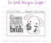 Cookie Cutters - 6-7 Easter bruh Set - Set of 4 - Cookie Cutters - The Sweet Designs Shoppe - TSDS - - 67,ALL,Animal,Animals,Animals and Insects,Cookie Cutter,Easter,Easter / Spring,PLAQUES HANDLETTERING,Promocode,regular sets,set,STL