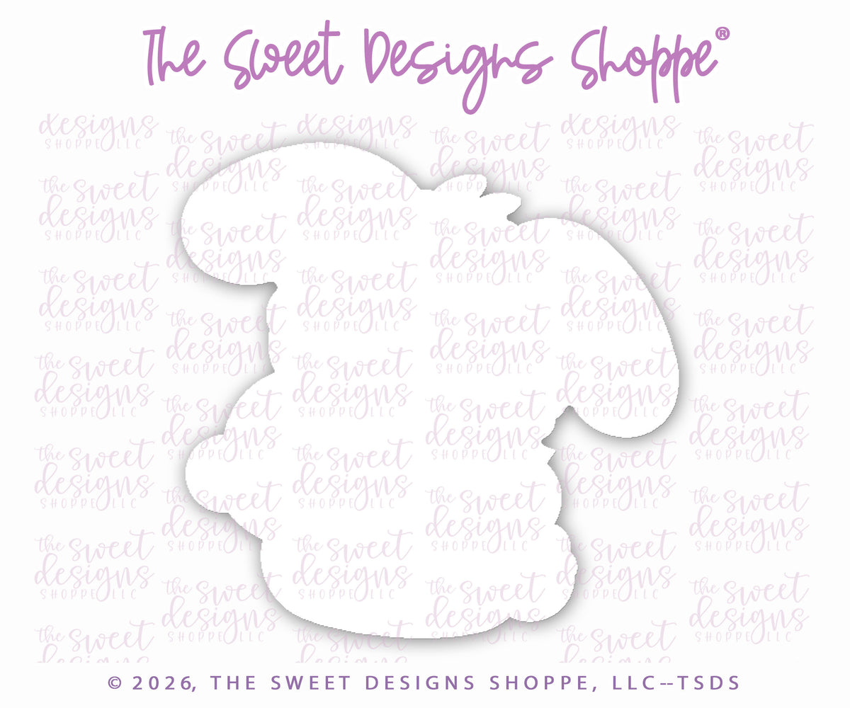 Cookie Cutters - 6-7 Easter bruh Set - Set of 4 - Cookie Cutters - The Sweet Designs Shoppe - TSDS - - 67,ALL,Animal,Animals,Animals and Insects,Cookie Cutter,Easter,Easter / Spring,PLAQUES HANDLETTERING,Promocode,regular sets,set,STL