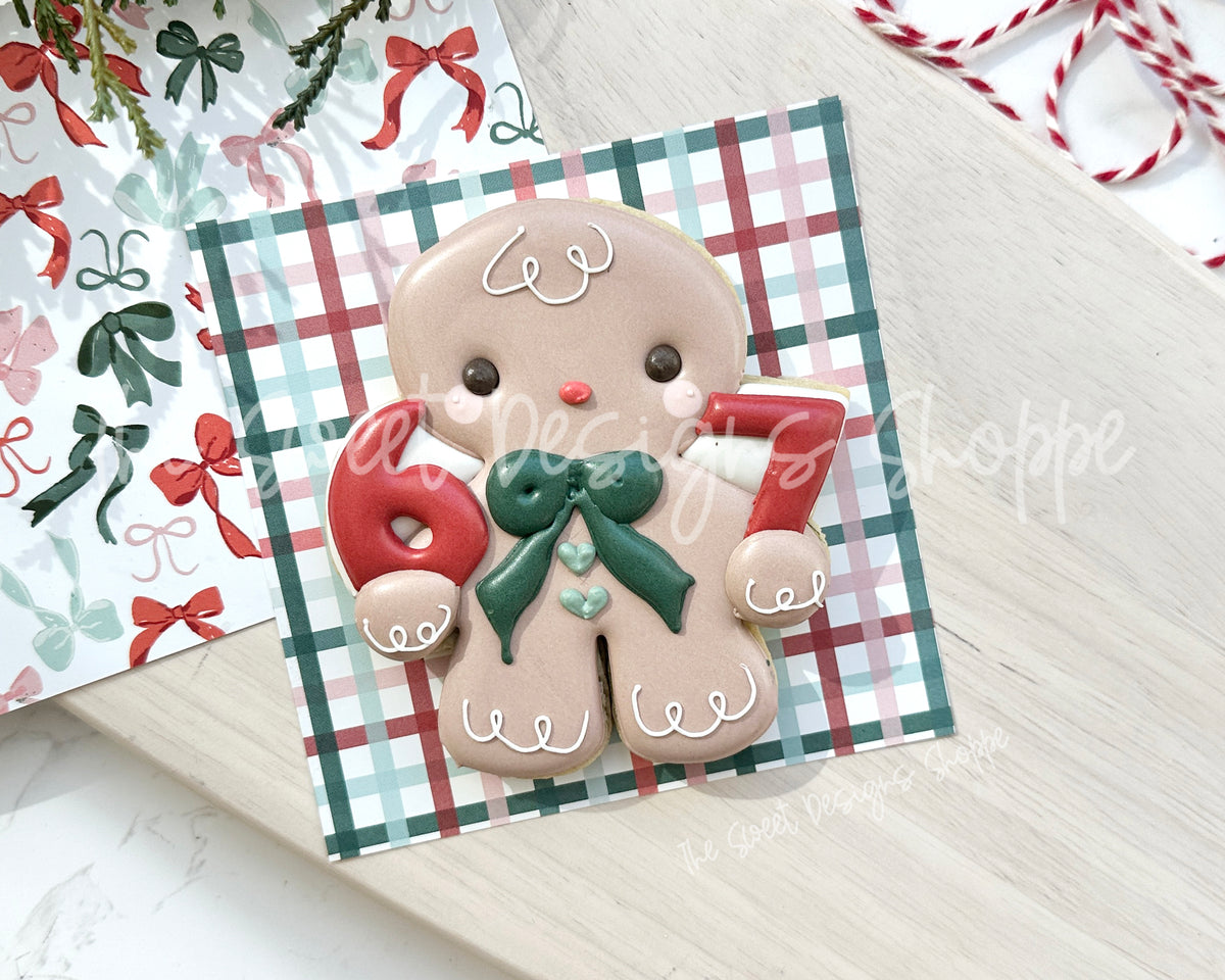 Cookie Cutters - 6 - 7 GingerBoy - Cookie Cutter - The Sweet Designs Shoppe - TSDS - - 67,ALL,Christmas,Christmas / Winter,Cookie Cutter,Ginger boy,ginger bread,Ginger girl,Gingerboy,gingerbread,gingerbread man,Gingergirl,Promocode,STL