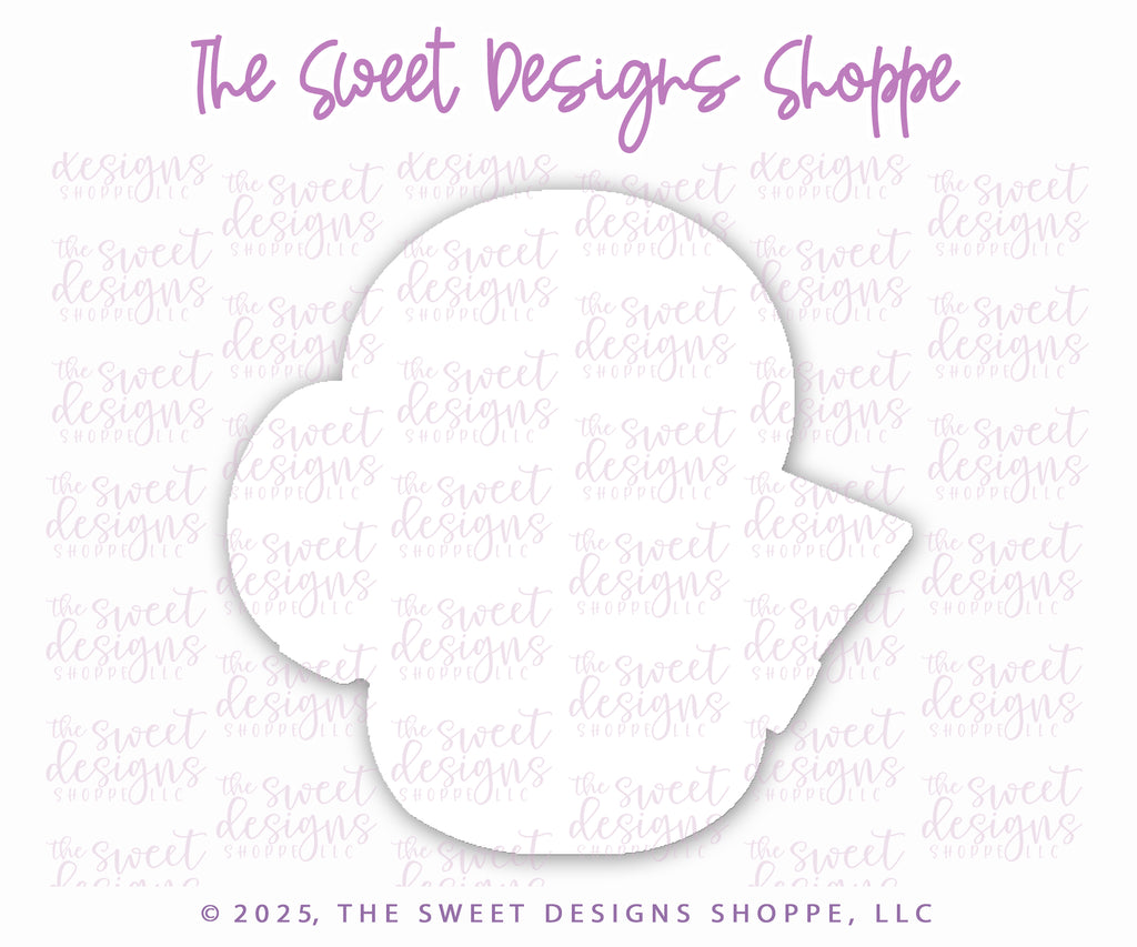 Cookie Cutters - 6 - 7 Snowman - Cookie Cutter - The Sweet Designs Shoppe - TSDS - - 67,ALL,Christmas,Christmas / Winter,Cookie Cutter,new,Promocode,Snowman,STL