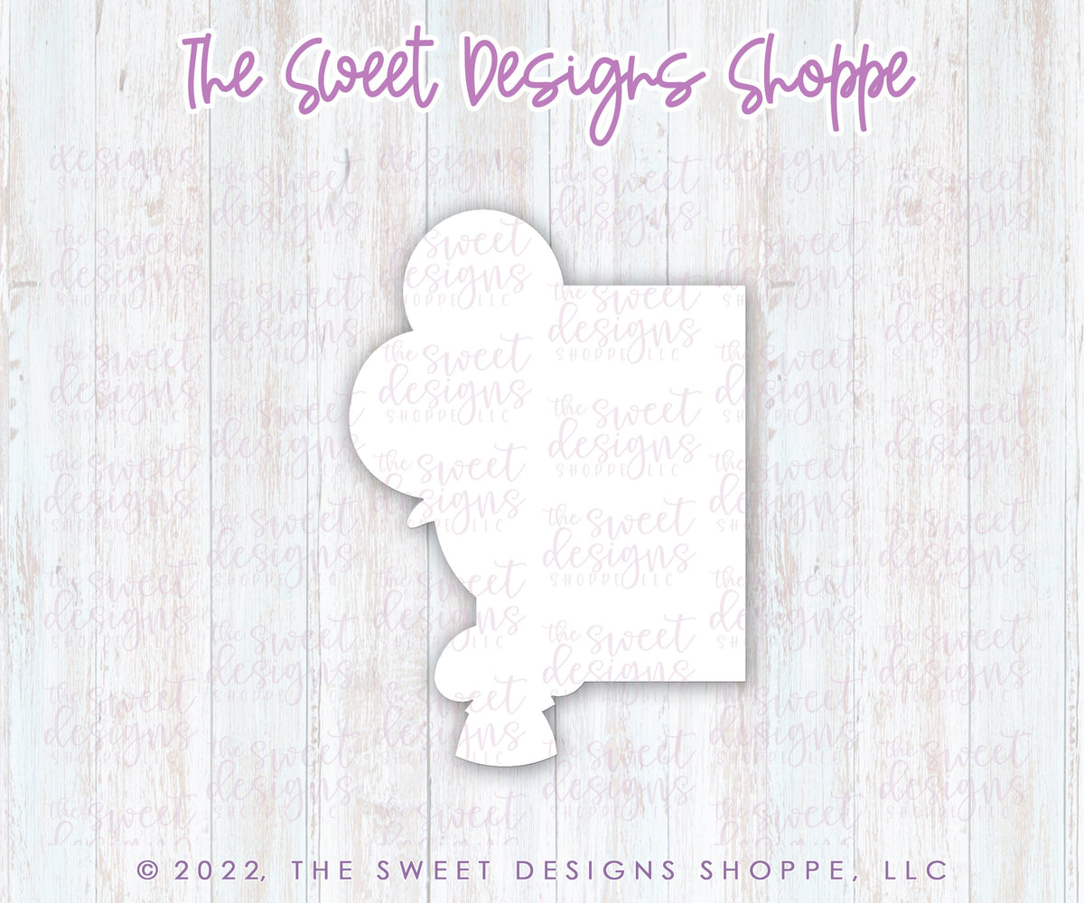 Cookie Cutters - 6 B's Creations: "Birthday" Class Cookie Cutters Set - Set of 6 Cookie Cutters - Online class not included - The Sweet Designs Shoppe - TSDS - - 6b,6bs,6bscreations,ALL,balloons,Birthay class,Birthday,Birthday Hat,birthday set,Brittany Geil,cake,candles,class,Cookie Cutter,geil,happybirthdday,online,Promocode,regular sets,set,sets,STL