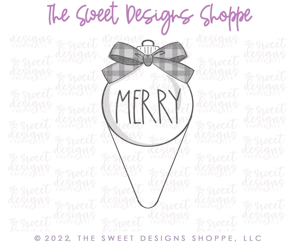 Cookie Cutters - 6 B's Creations: Christmas Modern Platter (8.5" Diameter) Class Cookie Cutters Set - Set of 8 Cookie Cutters - Online Class not included - The Sweet Designs Shoppe - TSDS - - 6b,6bs,6bscreations,ALL,Brittany Geil,Christmas,Christmas / Winter,Christmas Cookies,class,Cookie Cutter,ginger lovin set,Ginger set,online,platter,Promocode,set,sets,Slice,STL