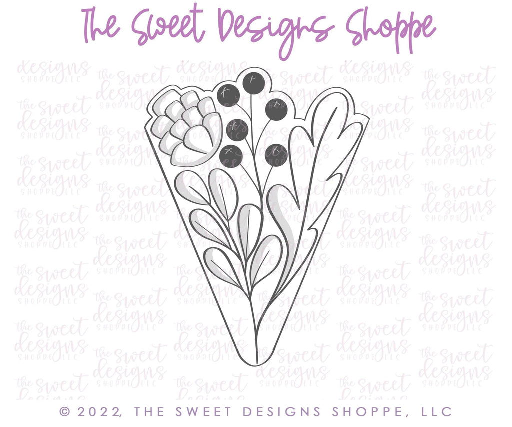 Cookie Cutters - 6 B's Creations: Christmas Modern Platter (8.5" Diameter) Class Cookie Cutters Set - Set of 8 Cookie Cutters - Online Class not included - The Sweet Designs Shoppe - TSDS - - 6b,6bs,6bscreations,ALL,Brittany Geil,Christmas,Christmas / Winter,Christmas Cookies,class,Cookie Cutter,ginger lovin set,Ginger set,online,platter,Promocode,set,sets,Slice,STL