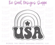Cookie Cutters - 6 B's Creations: Teaching Partners Class - "Retro 4th of July" Class Cookie Cutters Set - Set of 6 Cookie Cutters - Online class not included. - The Sweet Designs Shoppe - TSDS - - 4th,4th of July,6b,6bs,6bscreations,ALL,Brittany Geil,class,Cookie Cutter,geil,online,Patriotic,Patriotric,Promocode,regular sets,set,sets,STL,Summer,USA