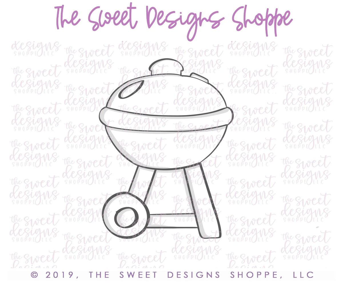 Cookie Cutters - 6 B's Creations: Teaching Partners Class - Backyard BBQ - Set of 6 Cutters - Online Class not Included - The Sweet Designs Shoppe - TSDS - - 6b,6bs,6bscreations,ALL,Backyard BBQ,backyard set,BBQ,Brittany Geil,Christmas,Cookie Cutter,dad,Father,Fathers Day,Food & Beverages,geil,grandfather,grilling,online,Promocode,set,sets,STL,teaching partners,vacation