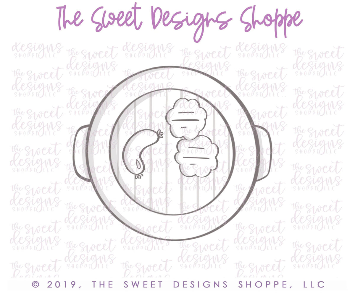 Cookie Cutters - 6 B's Creations: Teaching Partners Class - Backyard BBQ - Set of 6 Cutters - Online Class not Included - The Sweet Designs Shoppe - TSDS - - 6b,6bs,6bscreations,ALL,Backyard BBQ,backyard set,BBQ,Brittany Geil,Christmas,Cookie Cutter,dad,Father,Fathers Day,Food & Beverages,geil,grandfather,grilling,online,Promocode,set,sets,STL,teaching partners,vacation