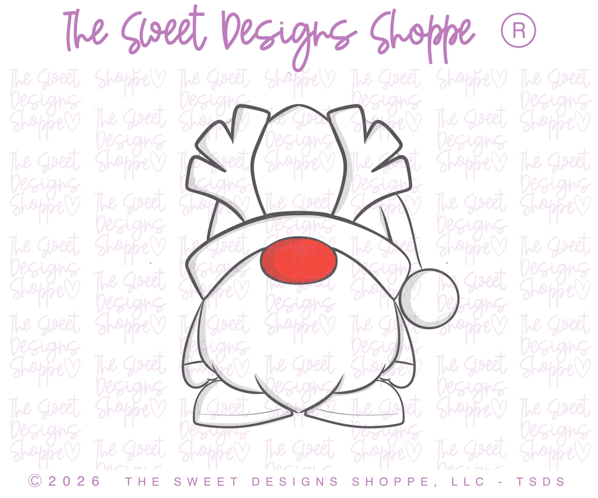 Cookie Cutters - 6 B's Creations: Teaching Partners Class - Christmas Gnomies - Set of 6 Mid-Size Cutters - Online Class not Included - The Sweet Designs Shoppe - TSDS - - 6b,6bs,6bscreations,ALL,Brittany Geil,Christmas,Christmas / Winter,Christmas Gnomies,Cookie Cutter,Elf Gnome,Frosty,geil,Ginger Gnome,gnome,Mrs Claus,MRS Clause,mrs. Clause gnome,new,online,Promocode,Rudolph,rudolph gnome,Santa,Santa Claus,santa gnome,set,sets,Snowman,snowman gnome,STL,teaching partners