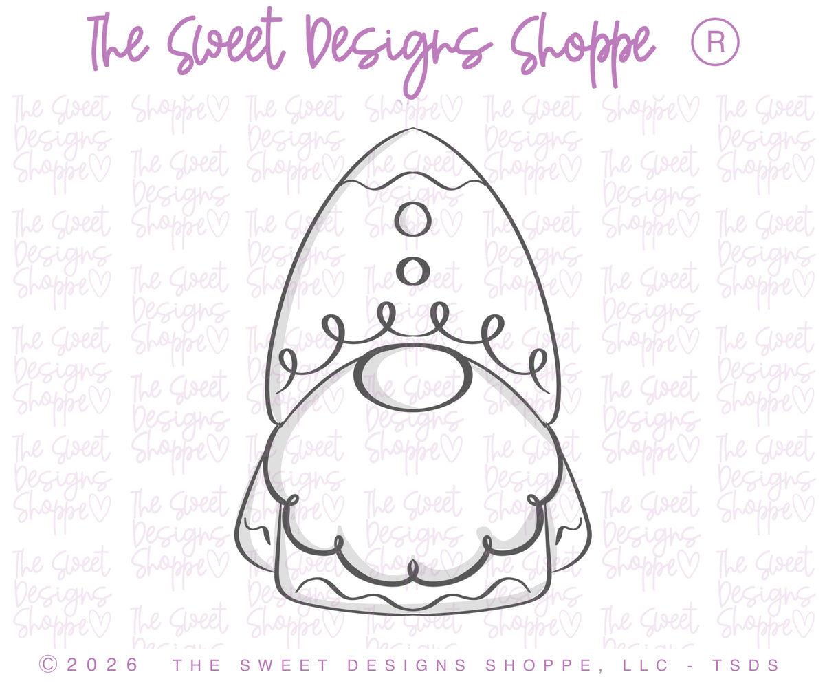 Cookie Cutters - 6 B's Creations: Teaching Partners Class - Christmas Gnomies - Set of 6 Mid-Size Cutters - Online Class not Included - The Sweet Designs Shoppe - TSDS - - 6b,6bs,6bscreations,ALL,Brittany Geil,Christmas,Christmas / Winter,Christmas Gnomies,Cookie Cutter,Elf Gnome,Frosty,geil,Ginger Gnome,gnome,Mrs Claus,MRS Clause,mrs. Clause gnome,new,online,Promocode,Rudolph,rudolph gnome,Santa,Santa Claus,santa gnome,set,sets,Snowman,snowman gnome,STL,teaching partners