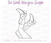 Cookie Cutters - 6 B's Creations: Teaching Partners Class - Giddy Up! - Set of 7 MidSize Cutters - Online Class not Included - The Sweet Designs Shoppe - TSDS - - 6b,6bs,6bscreations,ALL,Brittany Geil,class,Cookie Cutter,Cow,Cowboy,cowgirl,cowgirl set,geil,online,Patriotic,Patriotric,Promocode,rodeo,set,sets,STL,USA