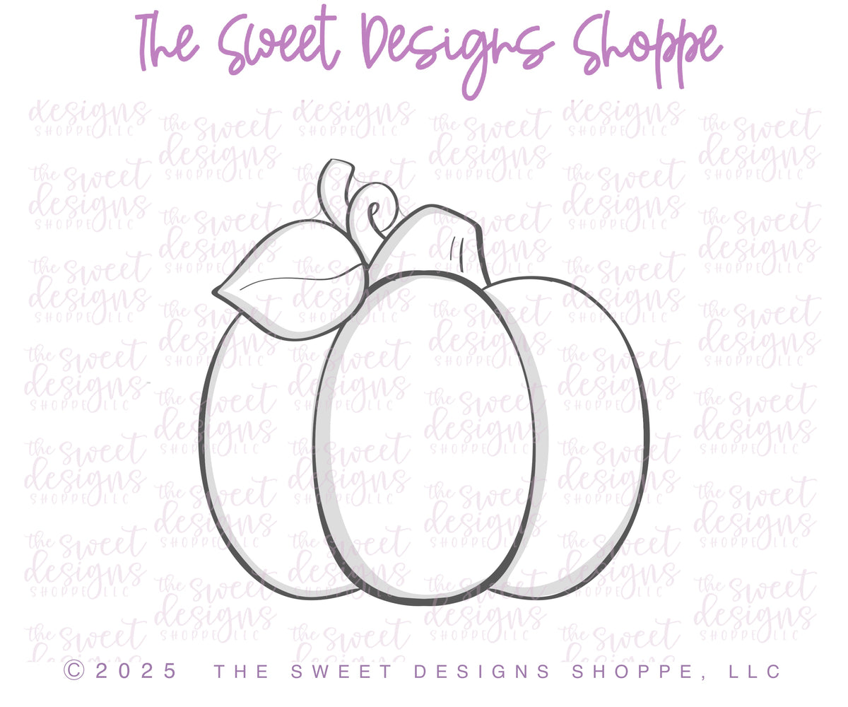 Cookie Cutters - 6 B's Creations: Teaching Partners Class - Give Thanks - Set of 7 Cookie Cutters - Online Class not Included - The Sweet Designs Shoppe - TSDS - - 6b,6bs,6bscreations,Accessories,ALL,Brittany Geil,class,Cookie Cutter,Fall,Fall / Thanksgiving,geil,online,Promocode,Pumpkin,pumpkin pie,Pumpkin set,set,sets,STL