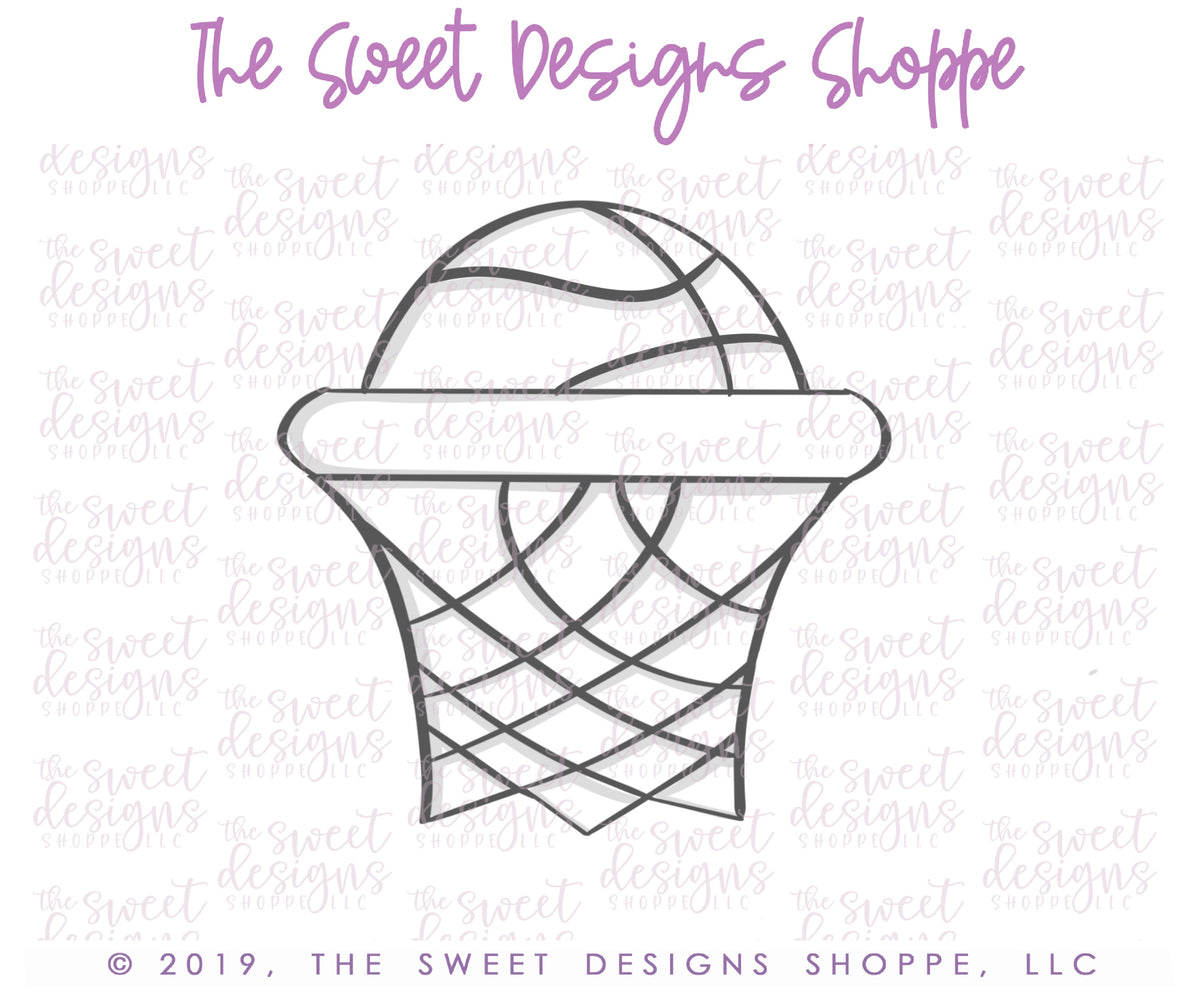 Cookie Cutters - 6 B's Creations: Teaching Partners Class - Hoop It Up - Set of 6 Mid Size Cookie Cutters - Online Class not included - The Sweet Designs Shoppe - TSDS - - 6b,6bs,6bscreations,ALL,basketball,Brittany Geil,Cookie Cutter,Food & Beverages,geil,Hoop It Up,olympic,online,pickle ball,pickleball,Promocode,set,sport,sports,Sports sets,STL