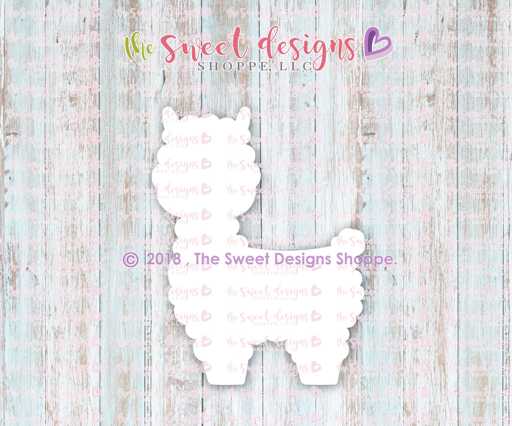 Cookie Cutters - 6 B's Creations: Teaching Partners Class - Llama Love - Set of 6 Mid Size Cookie Cutters - Online Class not included - The Sweet Designs Shoppe - TSDS - - 6b,6bs,6bscreations,ALL,Animal,Animals,Brittany Geil,cactus and Llama,Cactus and Llama Set,Cookie Cutter,geil,Llama,Llama and Cactus,Llama and Cactus Set,Llama Love,Llama Set,Love,online,Promocode,set,sets,STL