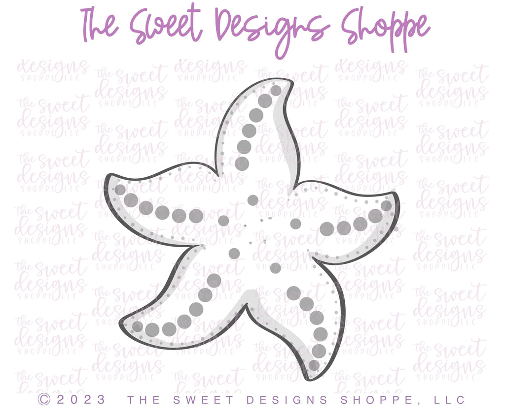 Cookie Cutters - 6 B's Creations: Teaching Partners Class - Mermaid - Set of 6 Cookie Cutters - Online Class not included - The Sweet Designs Shoppe - - 6b, 6bs, 6bscreations, ALL, Brittany Geil, class, Cookie Cutter, geil, mermaid, ocean, online, Promocode, set, sets, STL, Teaching partners, under the sea