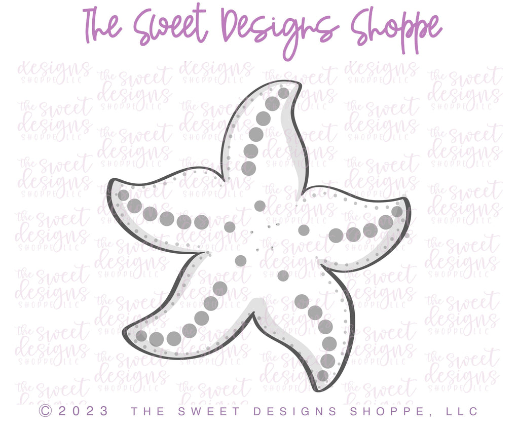 Cookie Cutters - 6 B's Creations: Teaching Partners Class - Mermaid - Set of 6 Cookie Cutters - Online Class not included - The Sweet Designs Shoppe - TSDS - - 6b,6bs,6bscreations,ALL,Brittany Geil,class,Cookie Cutter,geil,mermaid,ocean,online,Promocode,set,sets,STL,Teaching partners,under the sea