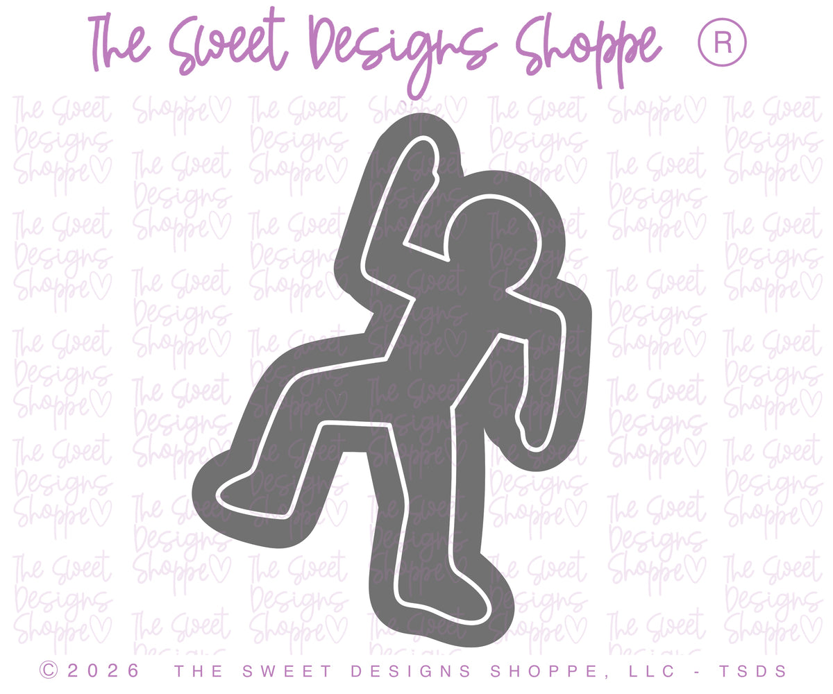 Cookie Cutters - 6 B's Creations: Teaching Partners Class - Murder Mystery - Set of 6 Cutters - Online Class not Included - The Sweet Designs Shoppe - TSDS - - 6b,6bs,6bscreations,ALL,Animals,Brittany Geil,Cookie Cutter,crime,crime junky,crime scene body,crime scene knife,detective,geil,murder,murder mystery,online,Promocode,set,sets,STL,teaching partners