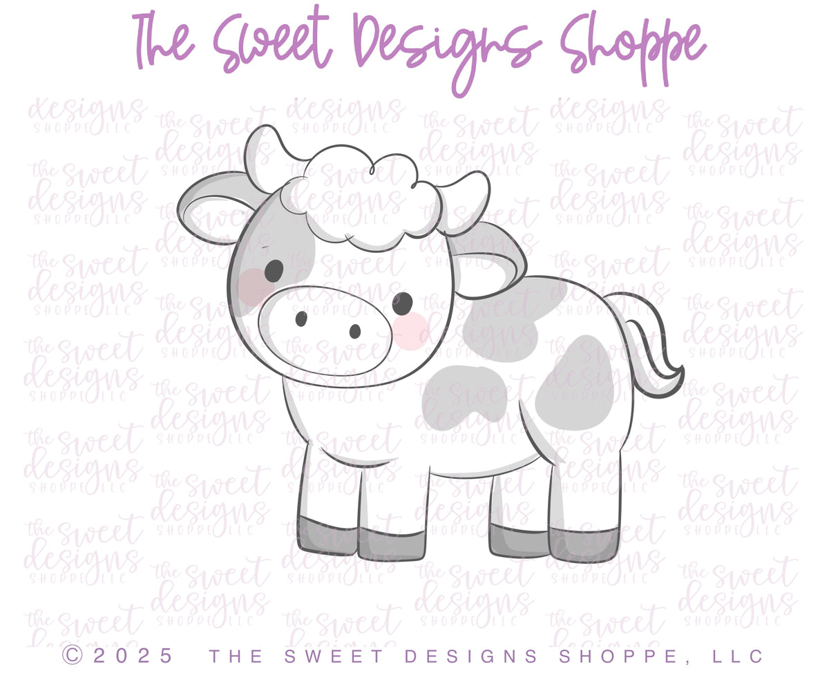 Cookie Cutters - 6 B's Creations: Teaching Partners Class - Old MacDonald Had a Farm - Set of 6 Cutters - Online Class not Included - The Sweet Designs Shoppe - TSDS - - 6b,6bs,6bscreations,ALL,Animal,Animals,barnyard,Brittany Geil,Cookie Cutter,famr,farm animales,geil,Old MacDonald Had a Farm,Old McDonald,online,Promocode,set,sets,STL,teaching partners