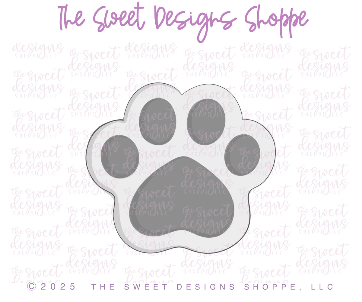 Cookie Cutters - 6 B's Creations: Teaching Partners Class - Purrfect Paws - Set of 6 Mid Size Cookie Cutters - Online Class not included - The Sweet Designs Shoppe - TSDS - - 6b,6bs,6bscreations,ALL,Animal,Animals,Animals and Insects,Brittany Geil,Cat,cat food,cat paw,cat set,Cookie Cutter,Food & Beverages,geil,online,pet,pets,Promocode,Purrfect Paws,set,STL