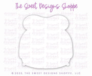 Cookie Cutters - 6 B's Creations: Teaching Partners Class - Santa & Crew - Set of 6 - MidSize Cookie Cutters - Online Class not Included - The Sweet Designs Shoppe - TSDS - - 6b,6bs,6bscreations,ALL,Brittany Geil,Christmas,Christmas / Winter,Christmas Cookies,Christmas decoration,class,Cookie Cutter,geil,online,Promocode,set,sets,STL