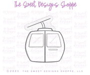 Cookie Cutters - 6 B's Creations: Teaching Partners Class - Ski Chalet - Set of 6 MidSize Cutters - Online Class not Included - The Sweet Designs Shoppe - TSDS - - 6b,6bs,6bscreations,ALL,Brittany Geil,Christmas,Christmas / Winter,Cookie Cutter,geil,Mountain,online,Promocode,resort,set,sets,Ski,ski resort,skis chalet,sports,Sports sets,STL,vacation